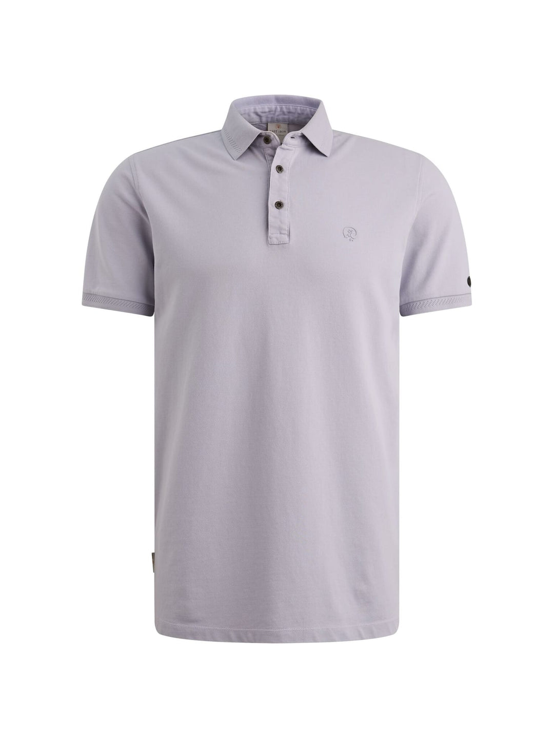 Cast Iron polo k/m heren lila – slim fit
