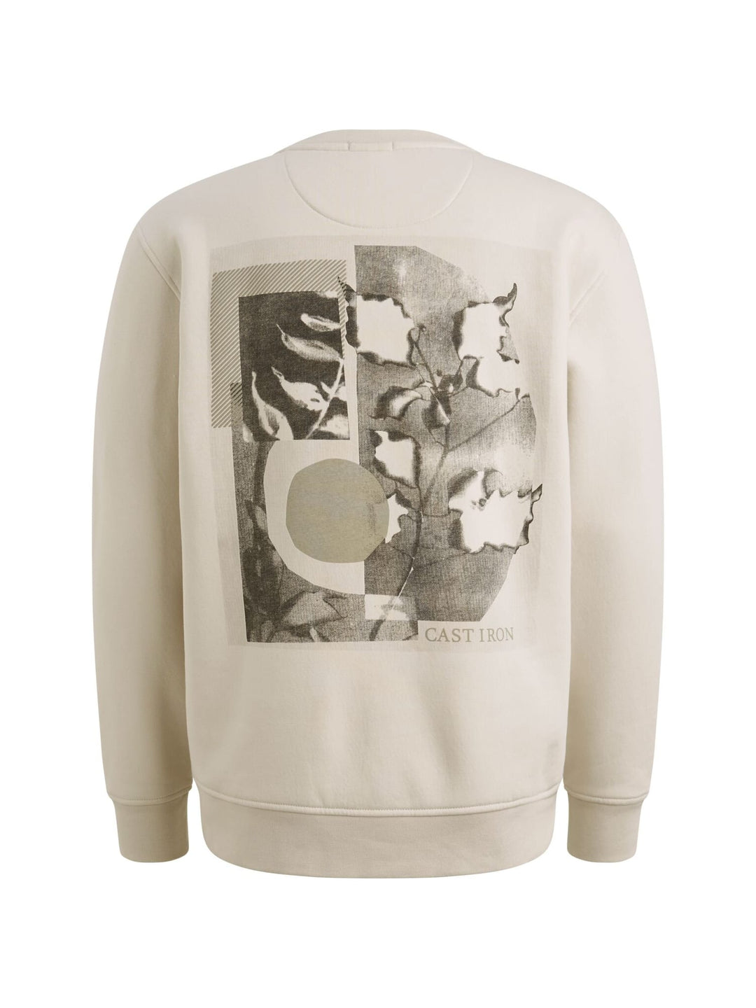 Cast Iron sweater heren kit – relaxed fit graphic