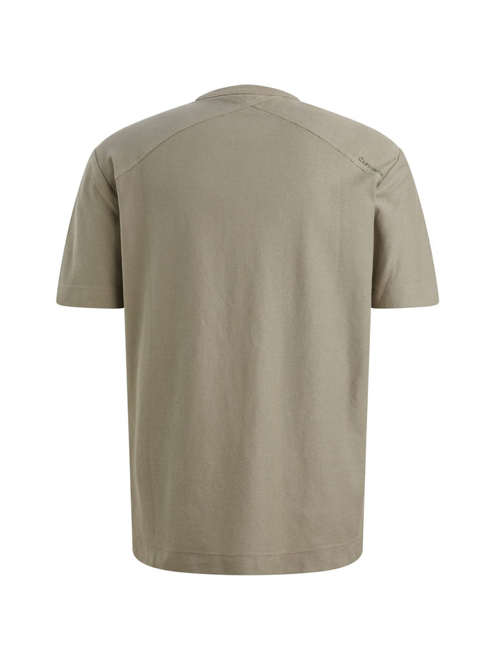 Cast Iron T-shirt olijf – heren
