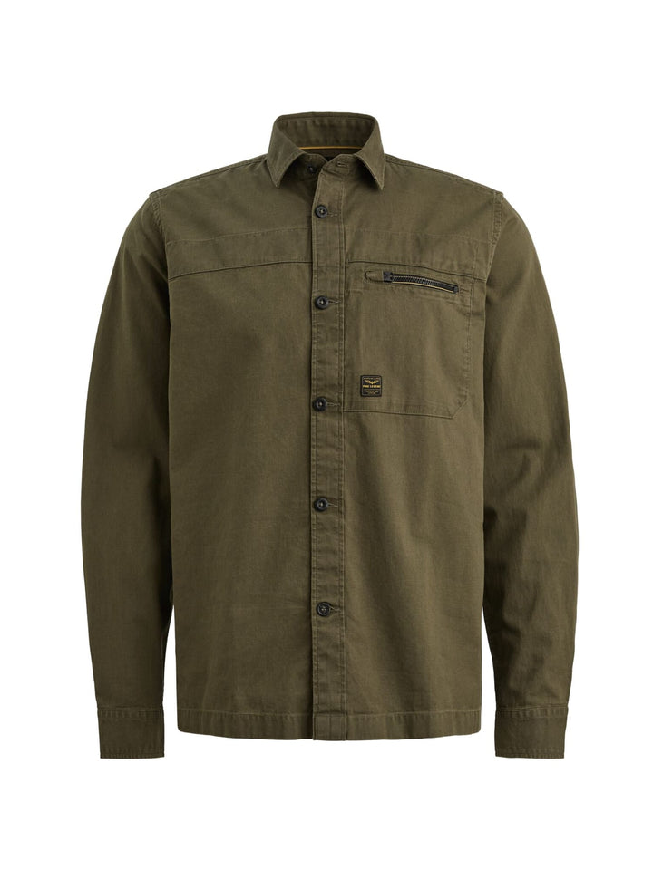 PME-Legend PSI2602220 overhemd l/m heren – army