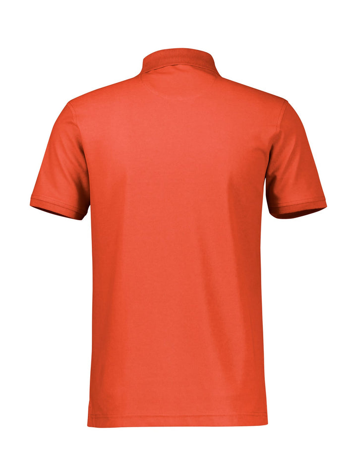 Lerros polo koraal rood – heren