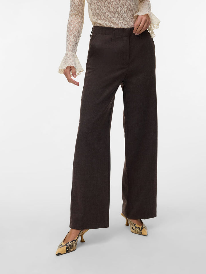 VERO MODA 10349879 Bestie lange broek bruin