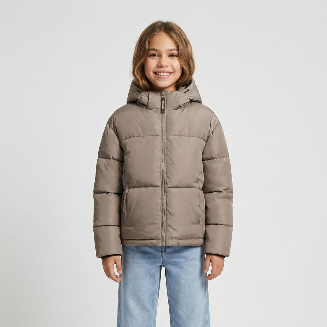 cars girls 54157 Mylo Liver winterjas meisjes taupe