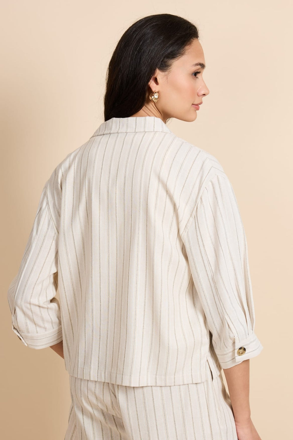 G-Maxx Bellamy blouse beige – dames