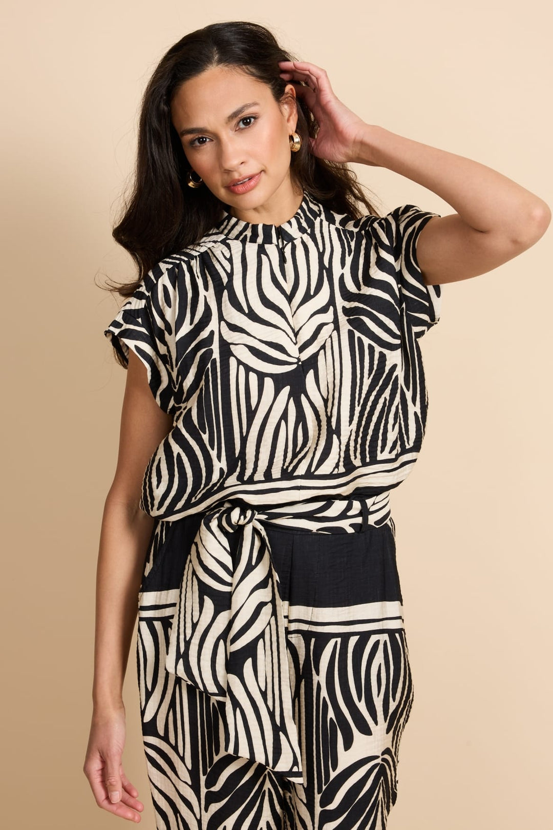 G-Maxx Havine top zwart – dames top