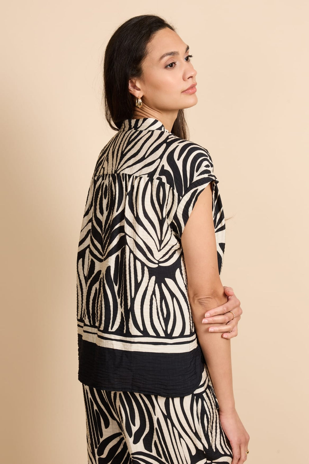 G-Maxx Havine top zwart – dames top