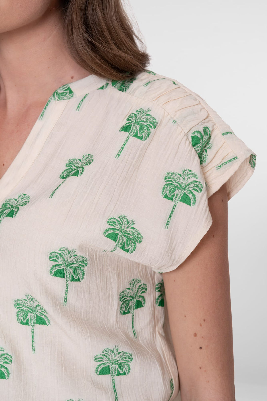 Geisha dames top 63291-20 – off-white