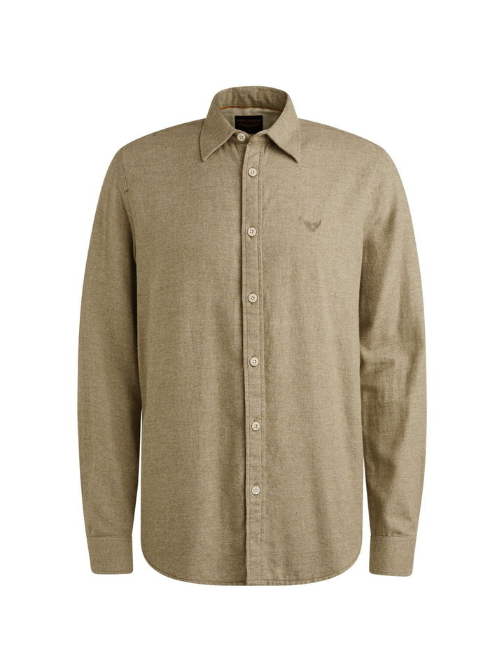 PME-Legend overhemd l/m olijf – heren