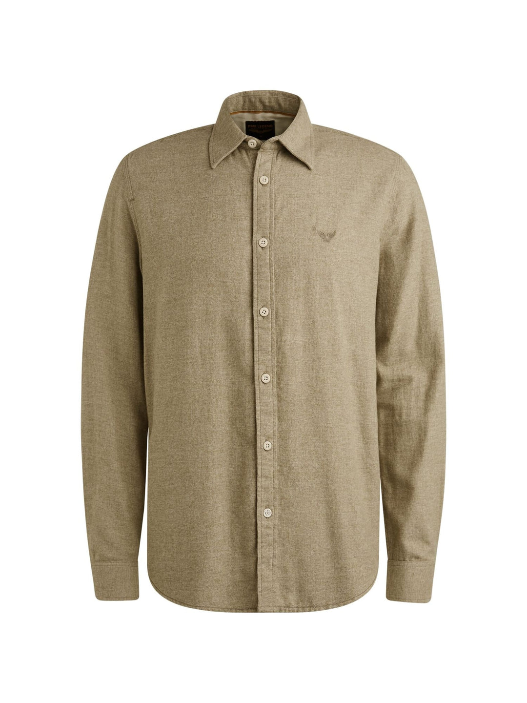 PME-Legend PSI2510202 overhemd l/m olijf – heren