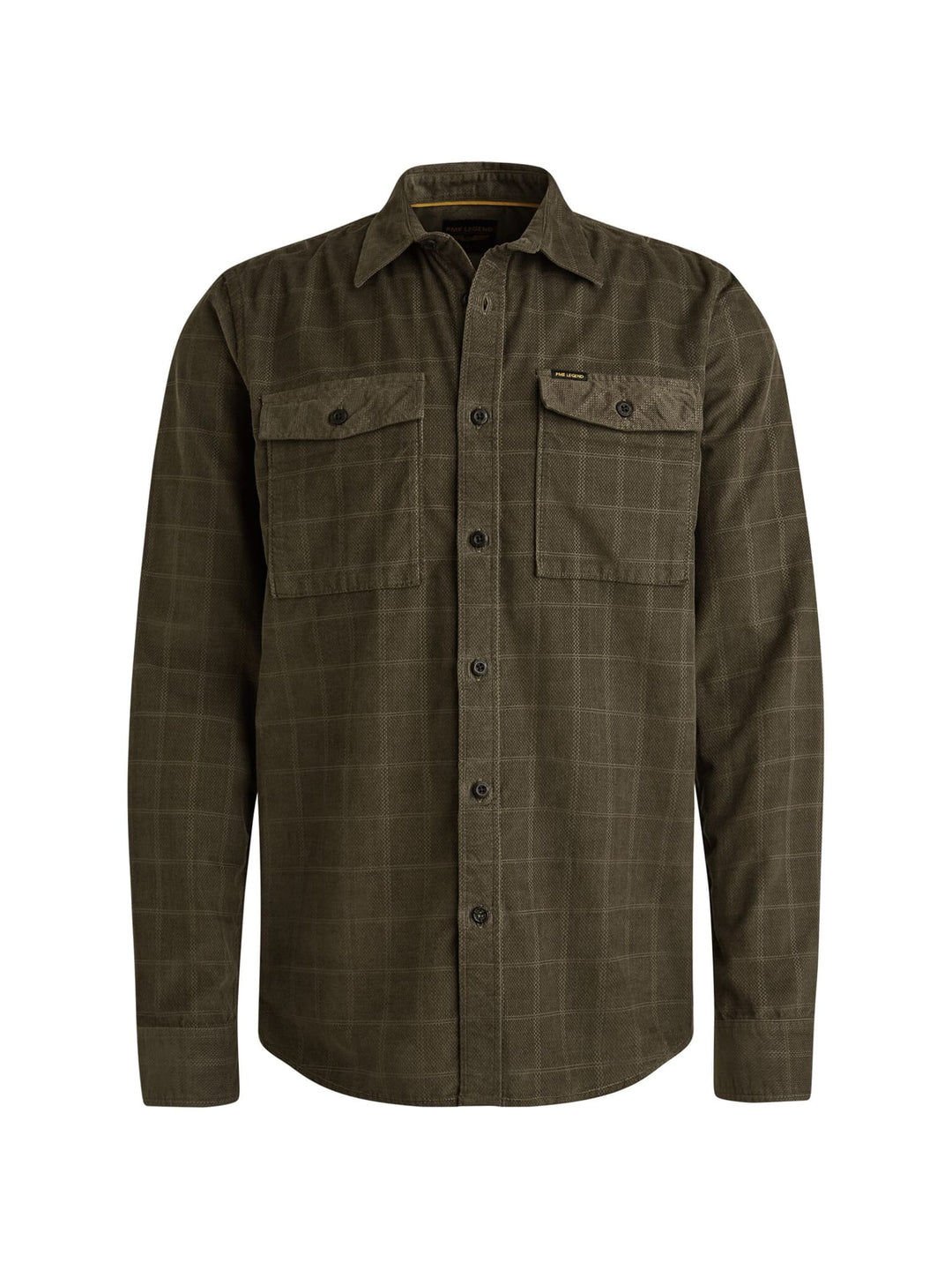 PME-Legend overhemd l/m army – heren
