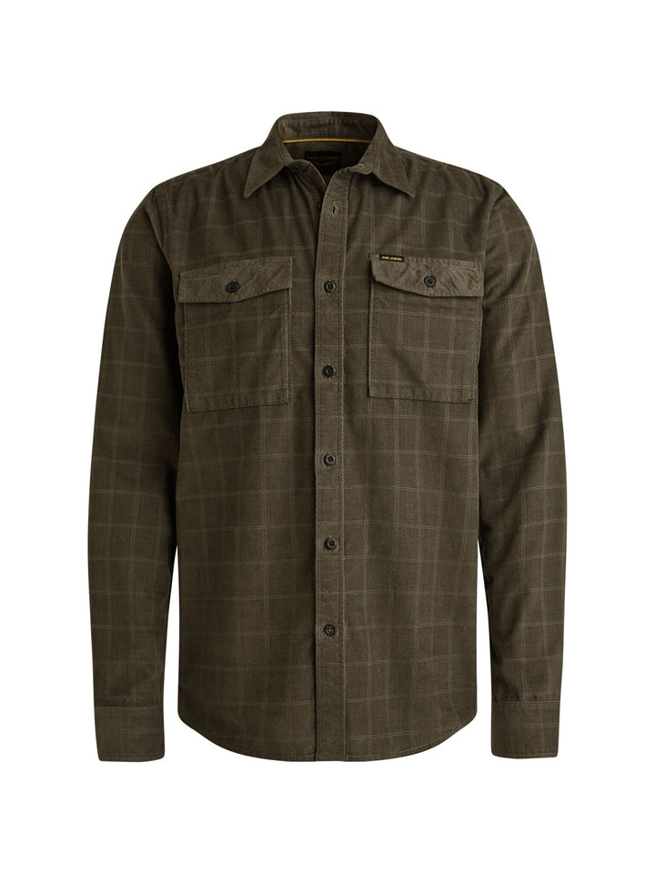 PME-Legend overhemd l/m army – heren
