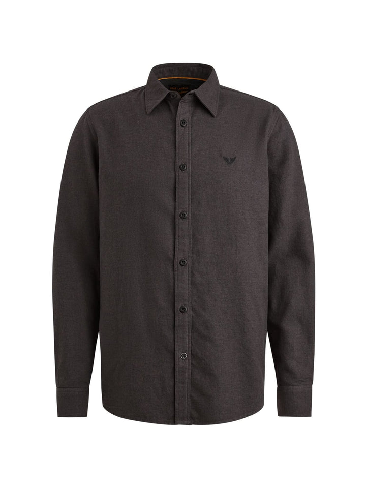 PME-Legend PSI2510202 overhemd l/m antraciet – heren