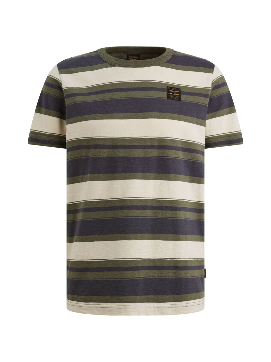 PME-Legend T-shirt groen dessin – heren