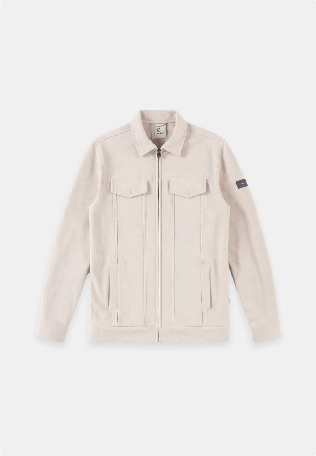 Gabbiano men 4265407 Marli vest sweat ecru – heren