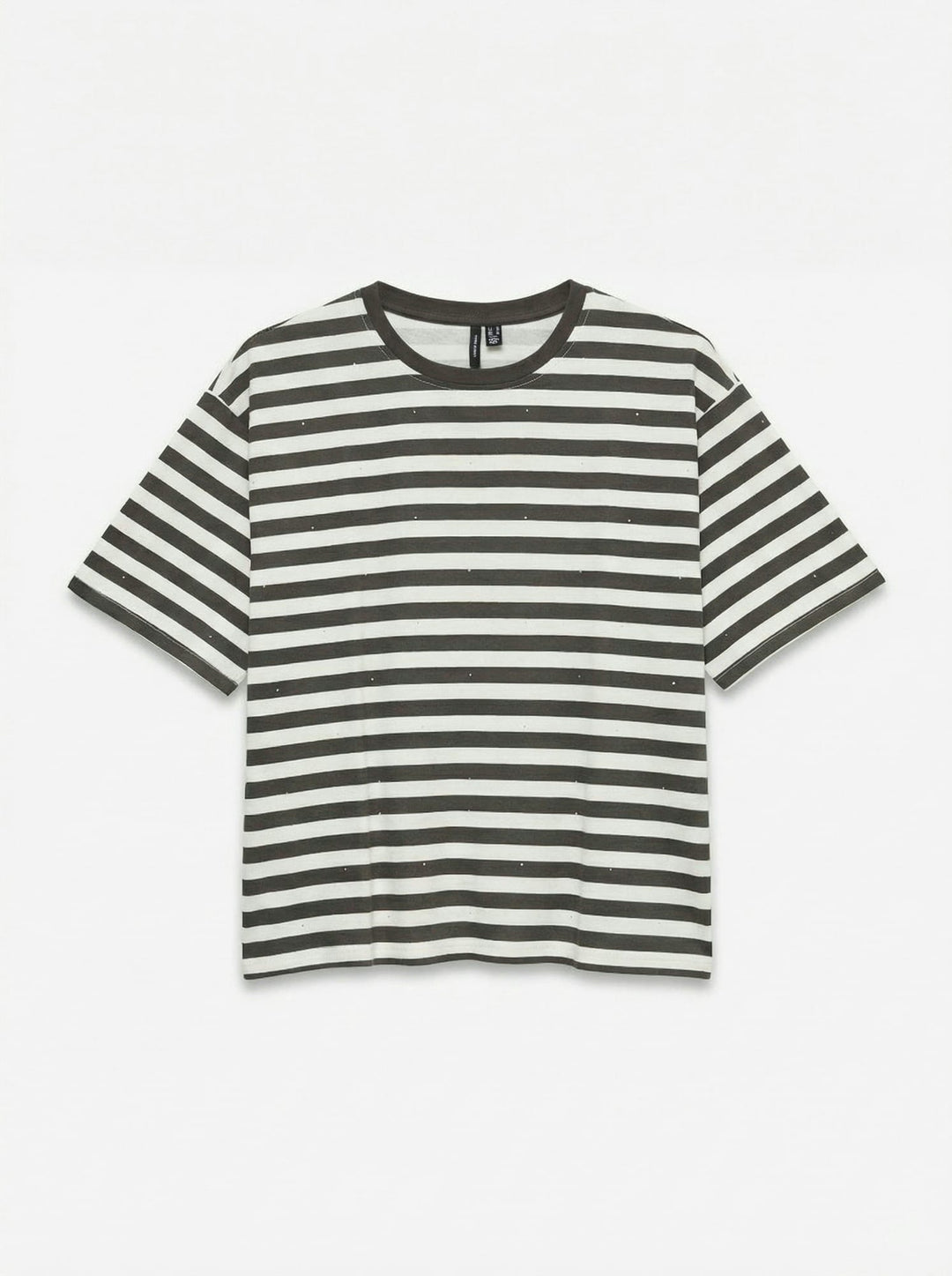 VERO MODA 10354678 kaysa t-shirt k/m dames bruin dessin