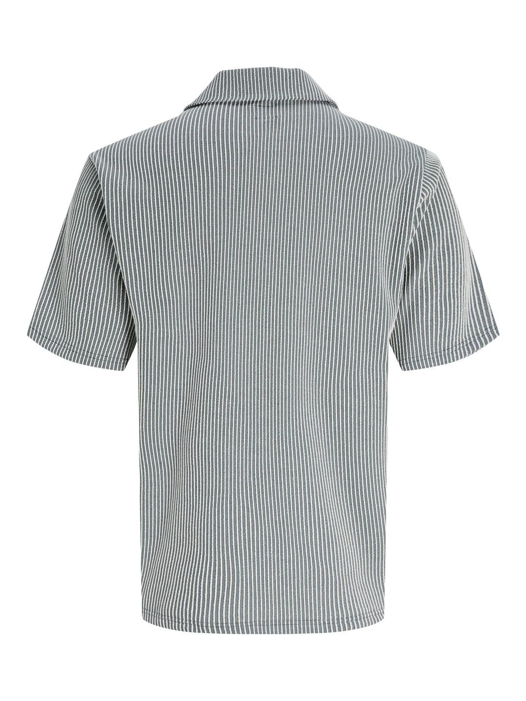 Jack & Jones overhemd k/m blauw dessin – heren