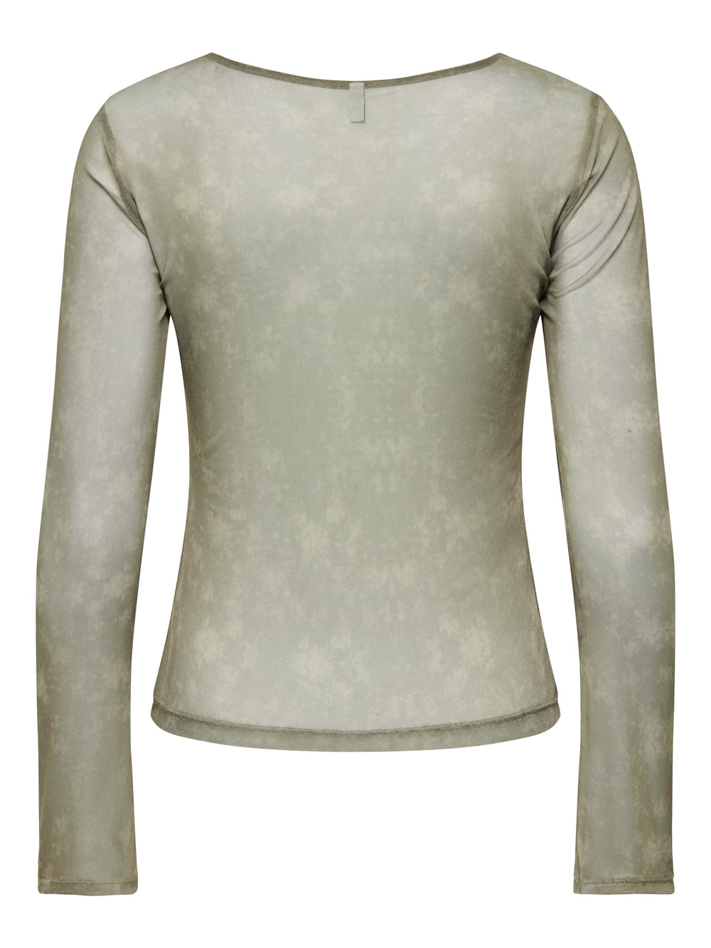 Only 15384102 Nox top l/m dames groen dessin
