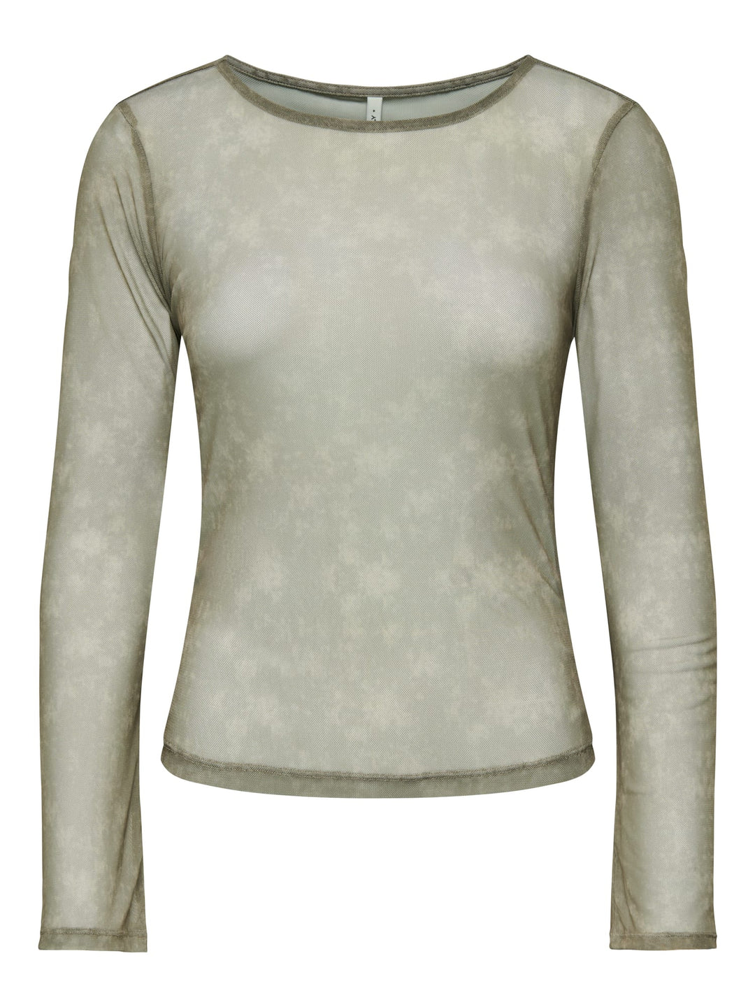 Only 15384102 Nox top l/m dames groen dessin