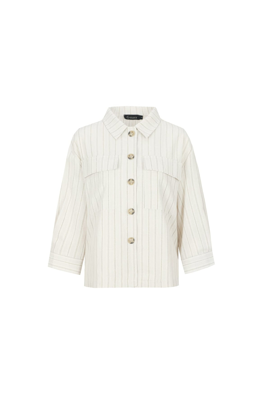 G-Maxx Bellamy blouse beige – dames