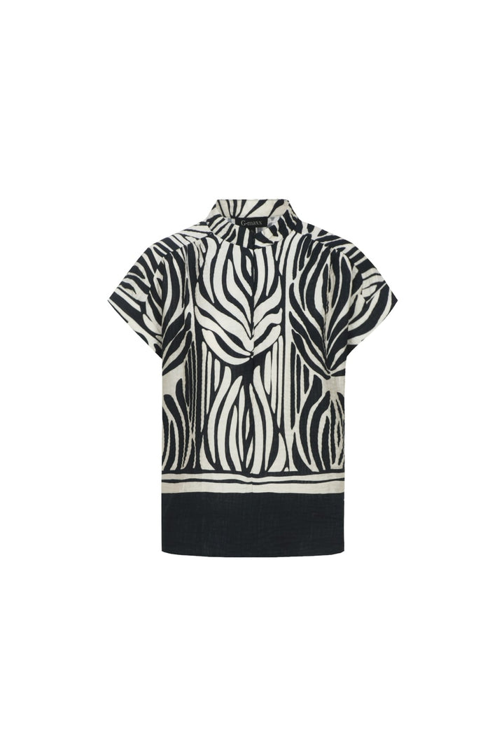 G-Maxx Havine top zwart – dames top