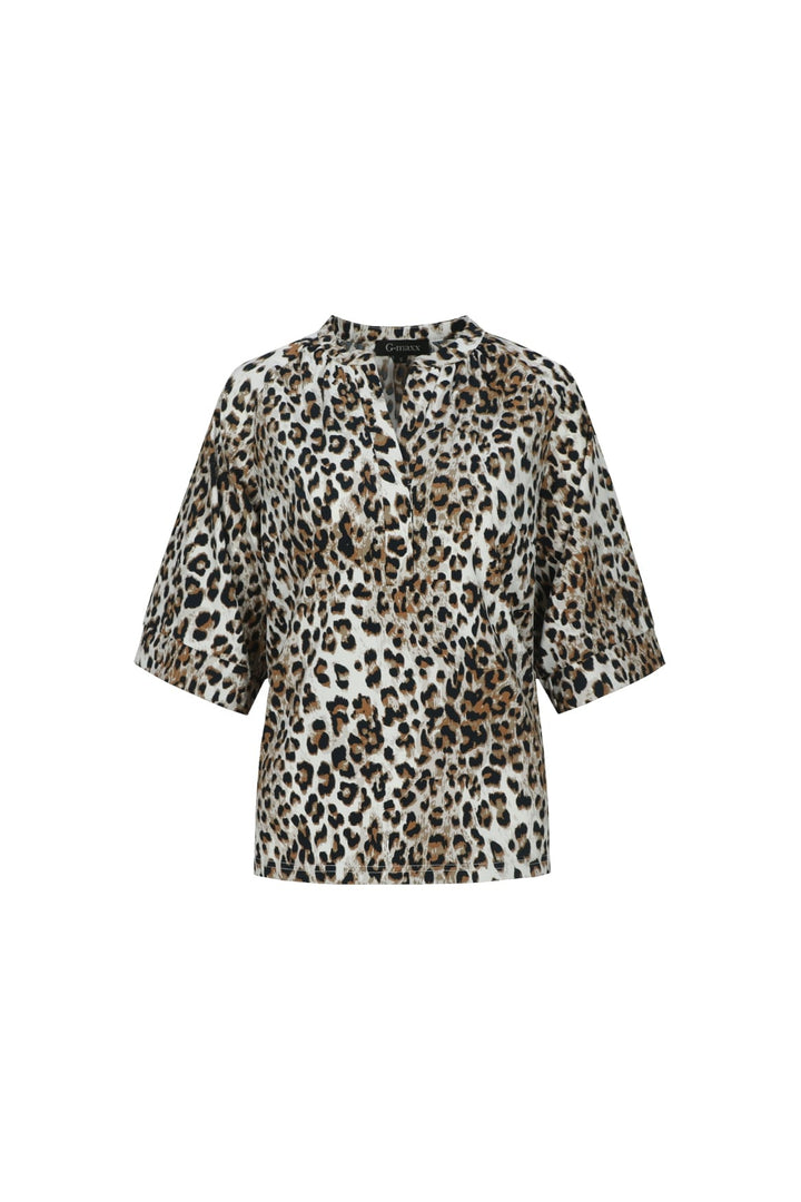 G-Maxx Penelope top wit dessin – dames
