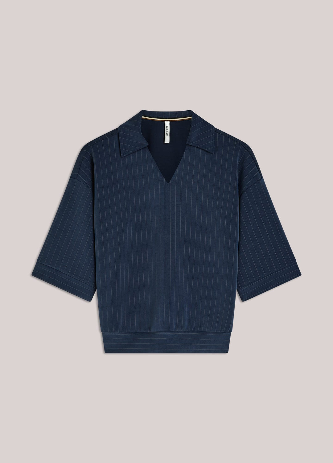 Summum top k/m dames blauw dessin – 3S5253-30716