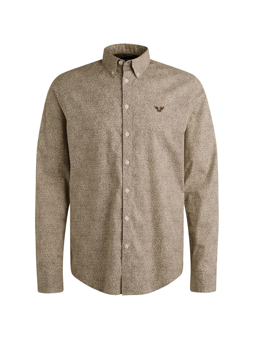 PME-Legend PSI2509238 overhemd l/m bruin dessin – heren