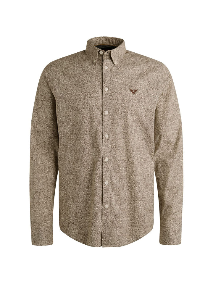 PME-Legend PSI2509238 overhemd l/m bruin dessin – heren