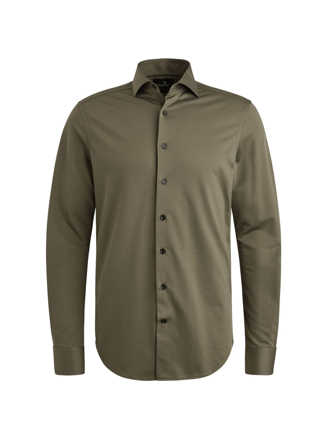 Vanguard VSI2508207 overhemd l/m donkergroen – heren