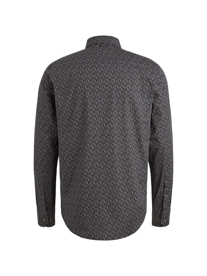 Vanguard VSI2508202 overhemd l/m blauw dessin – heren