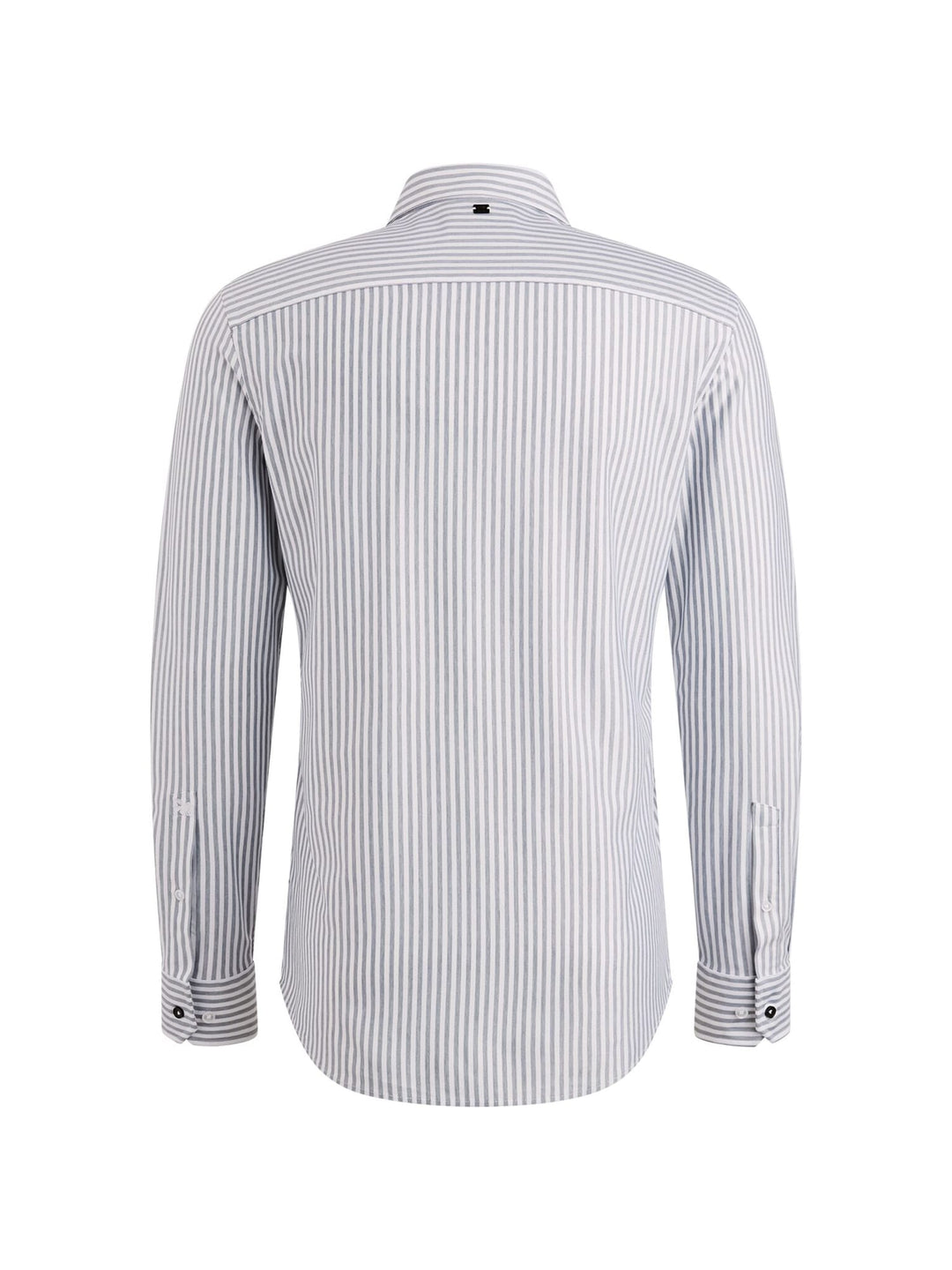 Vanguard overhemd l/m blauw dessin – heren