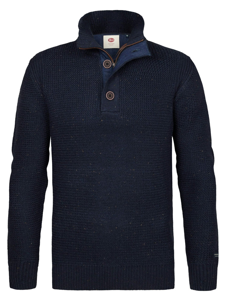 Petrol men M-3060-KWC226 trui heren navy