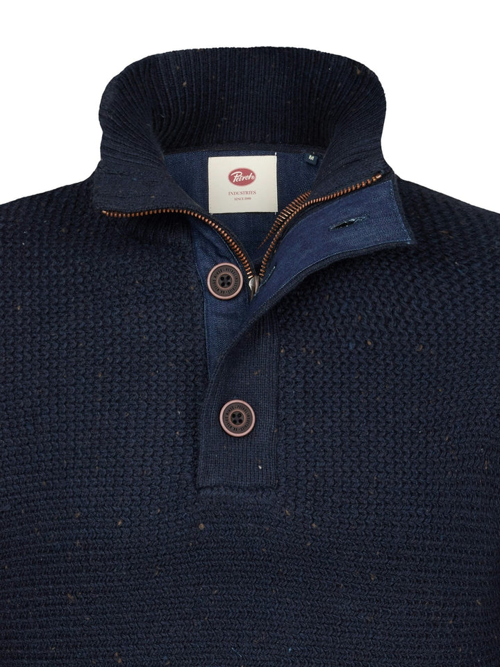 Petrol men M-3060-KWC226 trui heren navy
