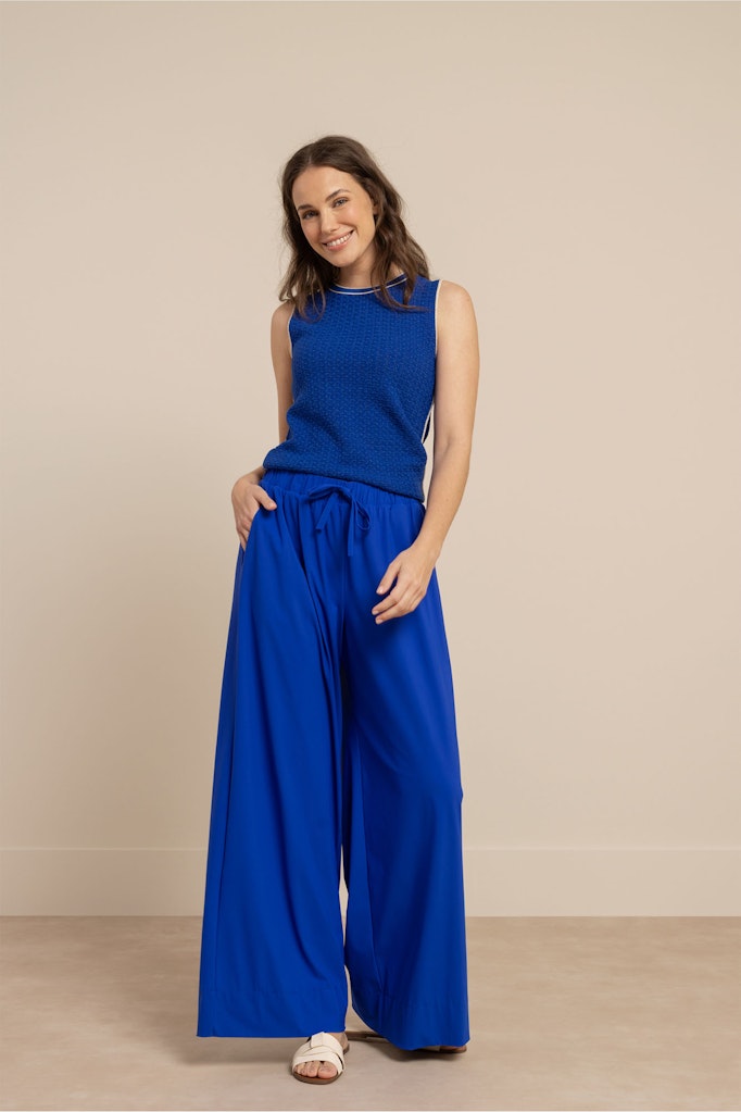 Studio Anneloes Grace trousers groen dessin – dames lange broek