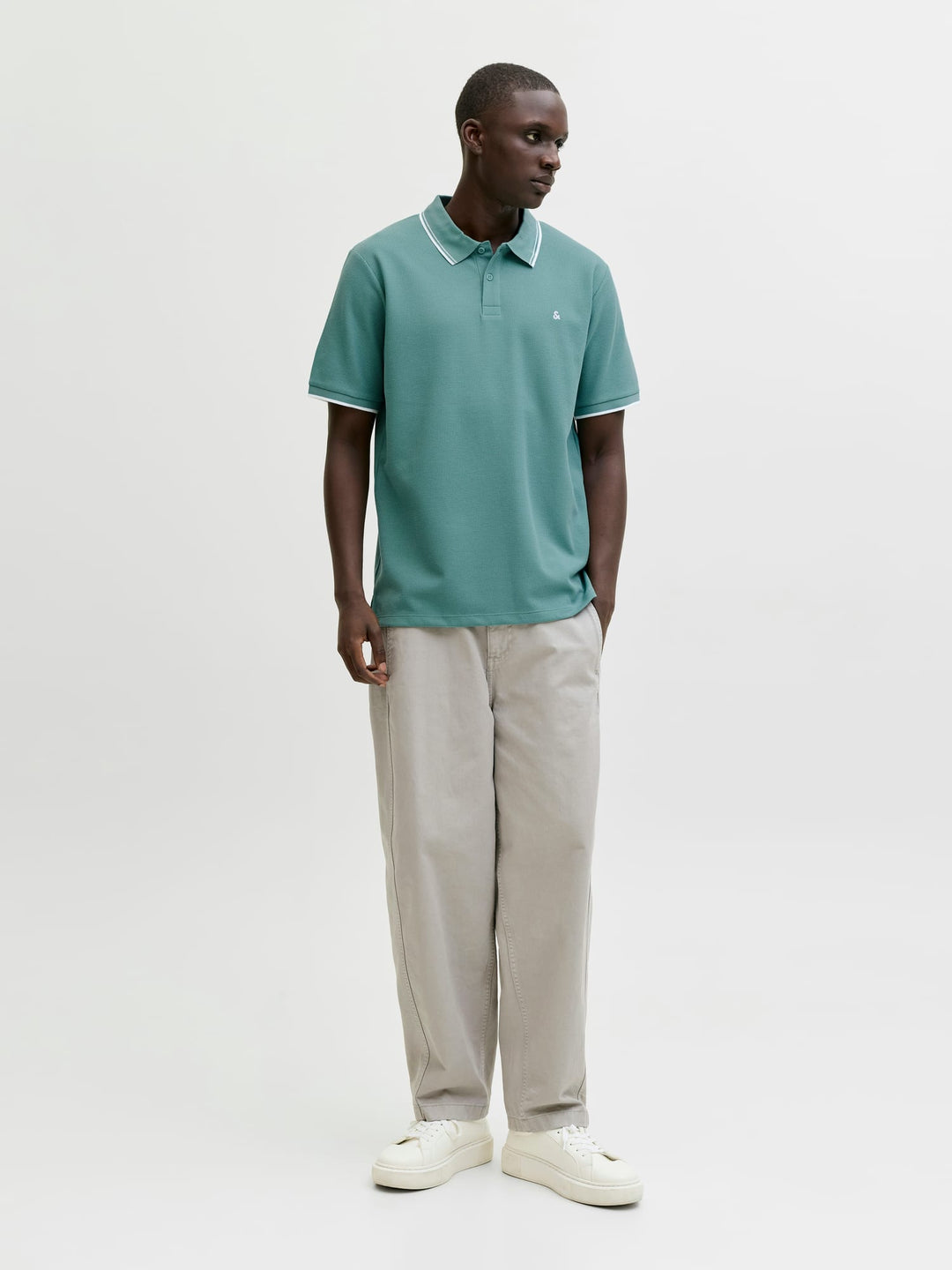 Jack & Jones Austin polo oud groen – heren