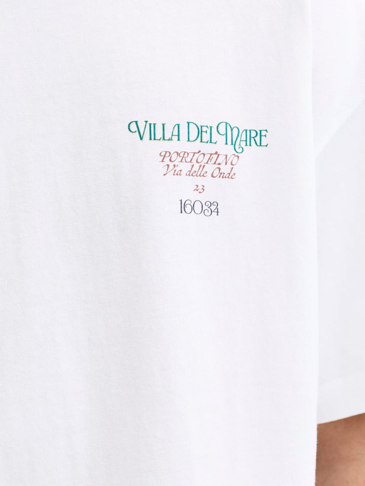 Jack & Jones T-shirt k/m heren wit dessin