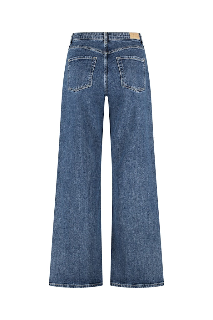 Studio Anneloes 11505 Lexie jeans bootcut flare fit dames - Blue Denim
