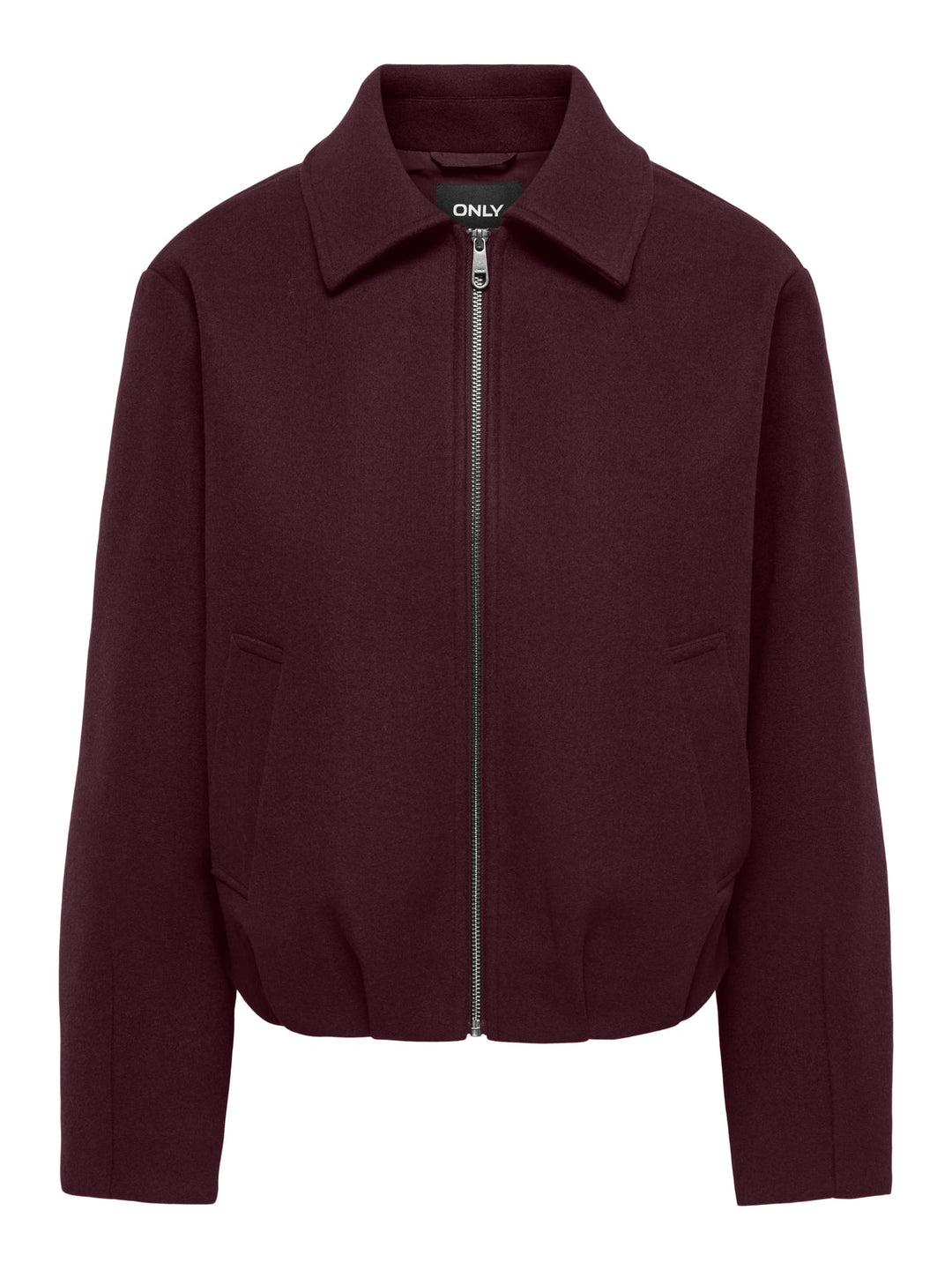 Only 15382201 Trish bomberjack bordeaux – dames