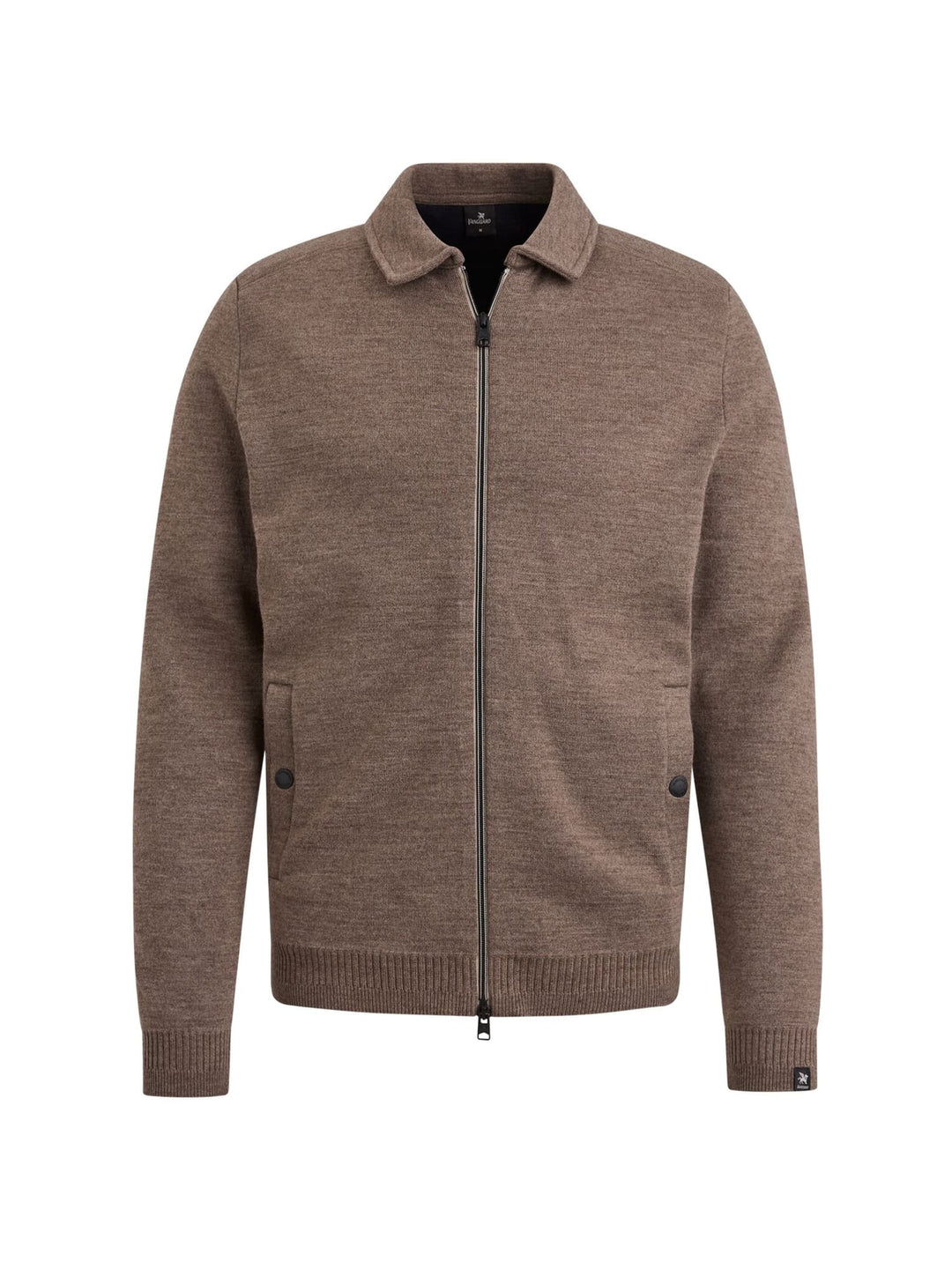 Vanguard VKC2409378 vest sweat taupe – heren