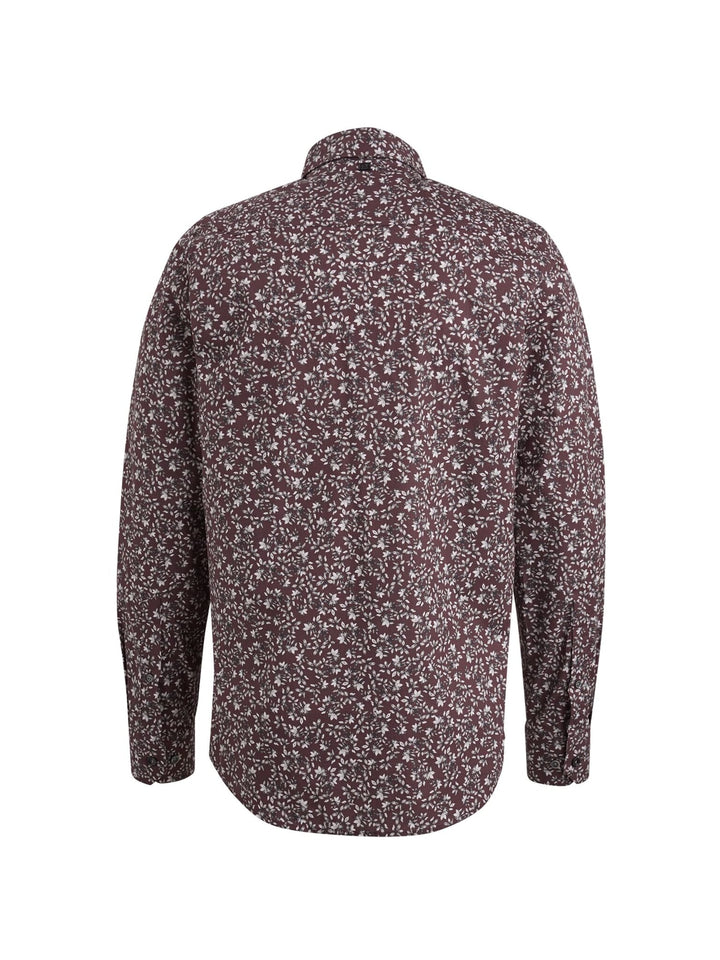 Vanguard VSI2410242 overhemd l/m heren – rood dessin