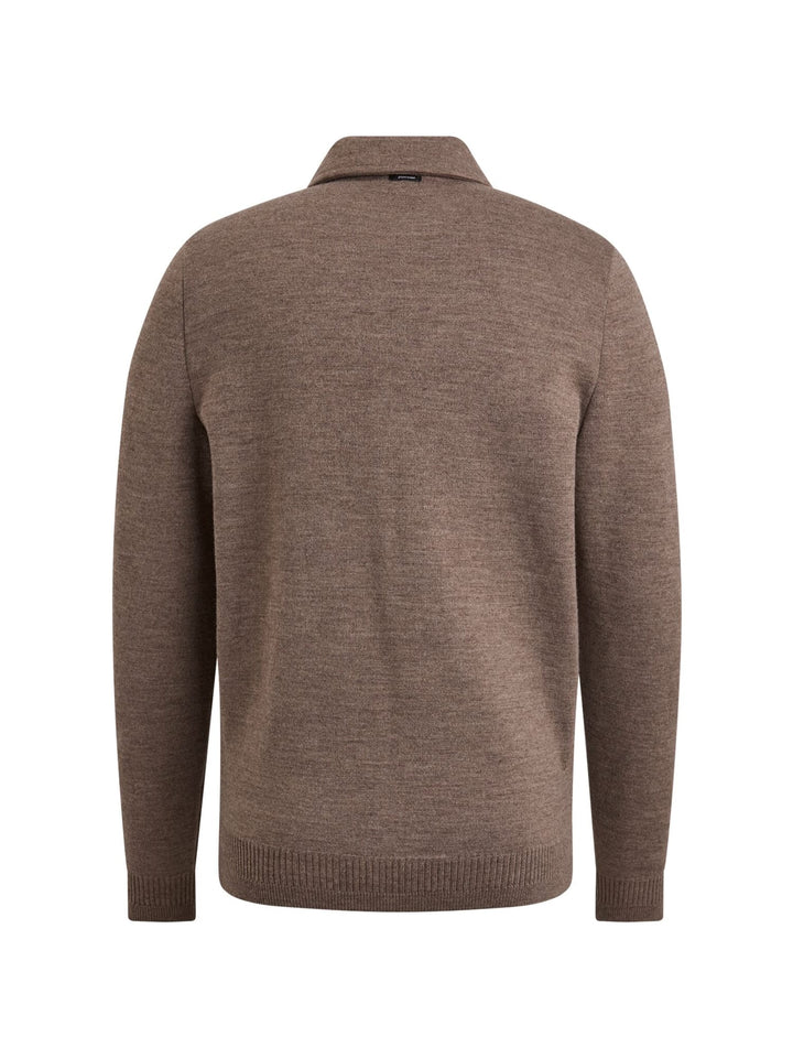 Vanguard VKC2409378 vest sweat taupe – heren
