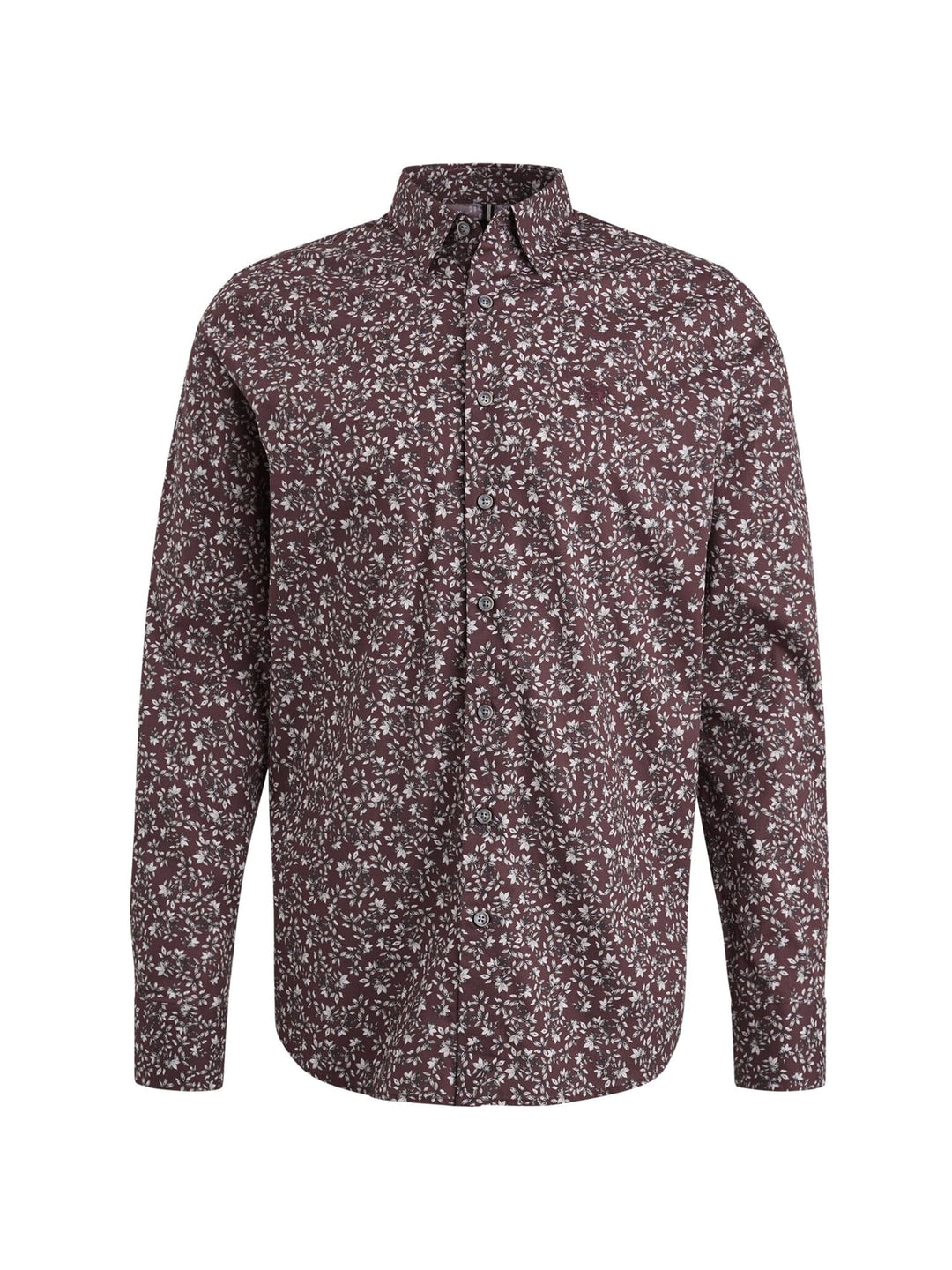 Vanguard VSI2410242 overhemd l/m heren – rood dessin