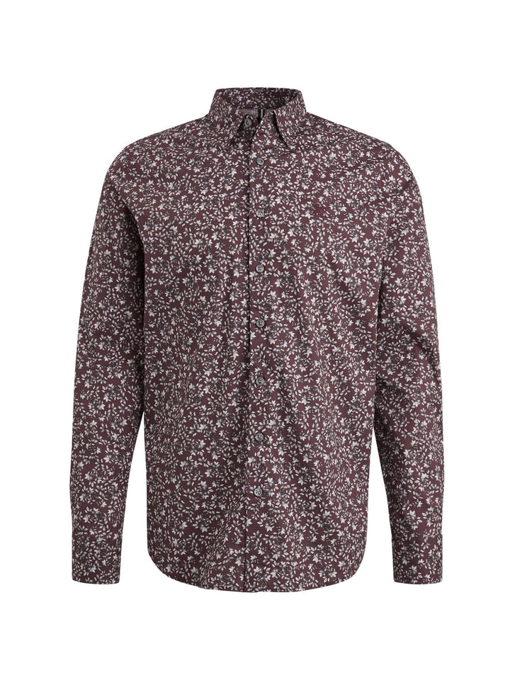 Vanguard VSI2410242 overhemd l/m heren – rood dessin