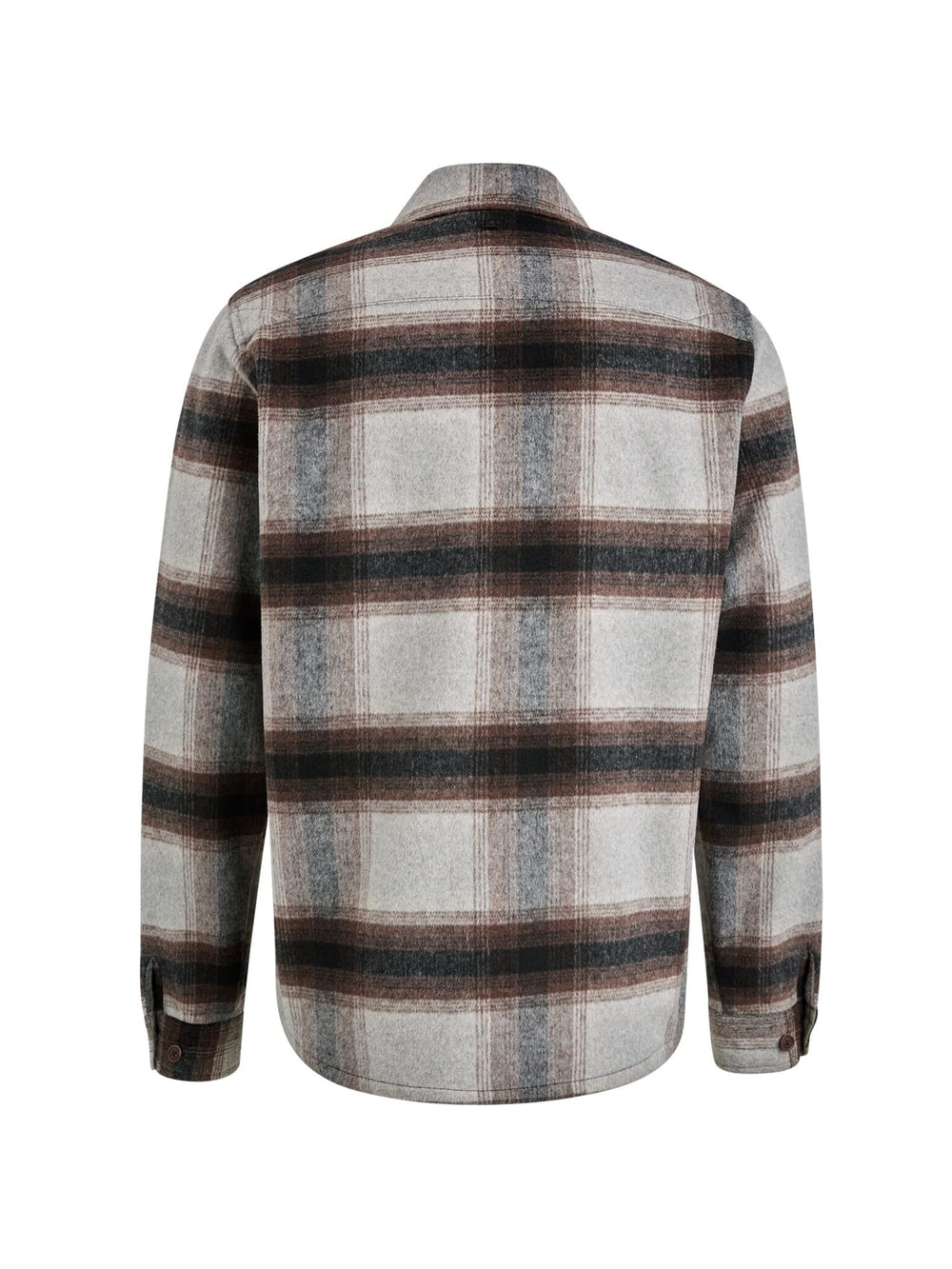 Vanguard VSI2410244 overhemd l/m grijs dessin – heren