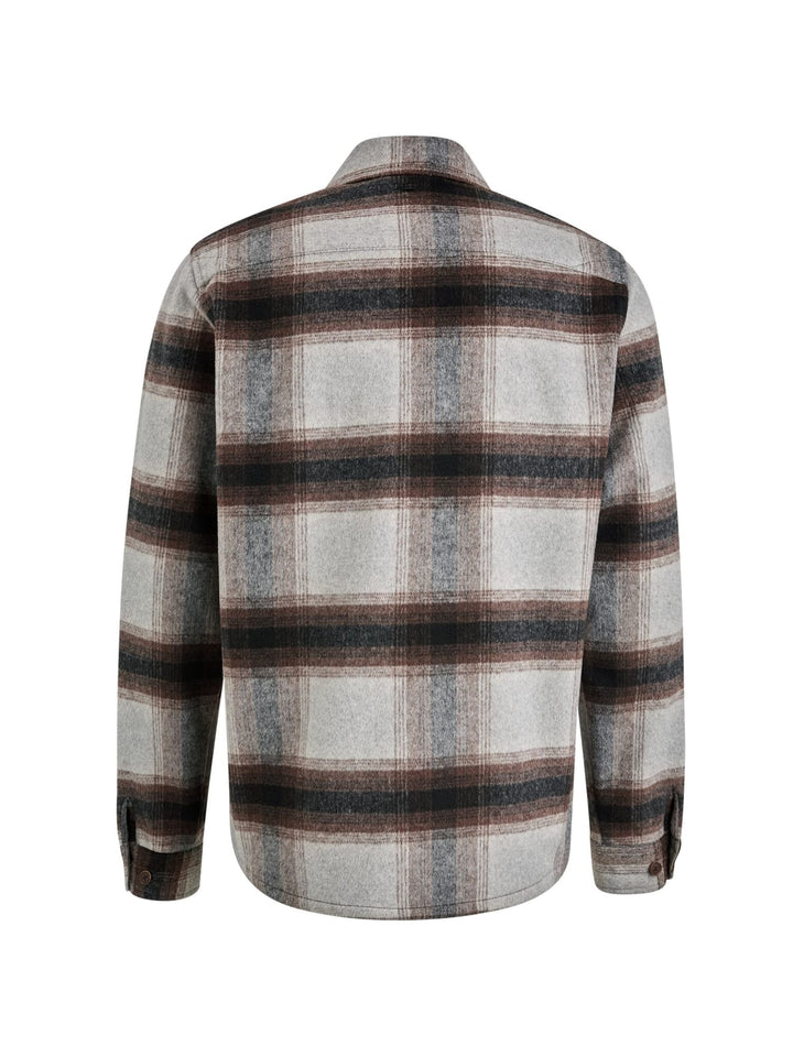 Vanguard VSI2410244 overhemd l/m grijs dessin – heren