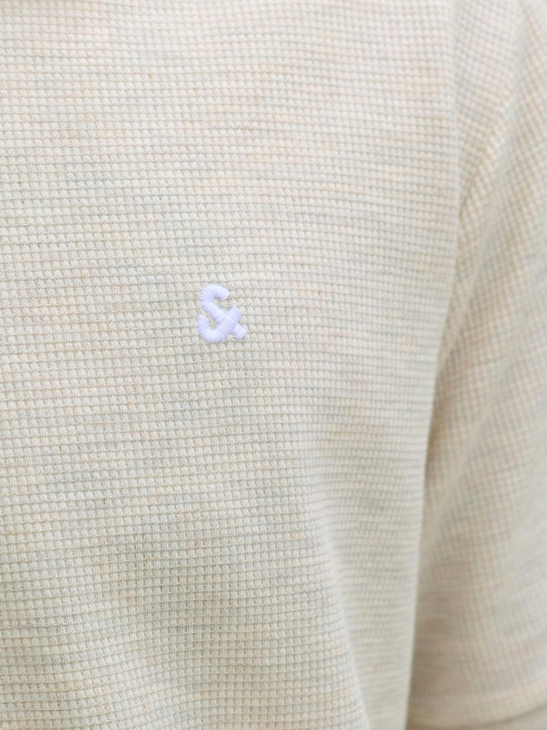 Jack & Jones polo k/m heren beige – 12268130 Austin