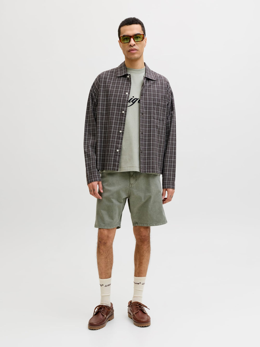 Jack & Jones Tony short denim groen – heren