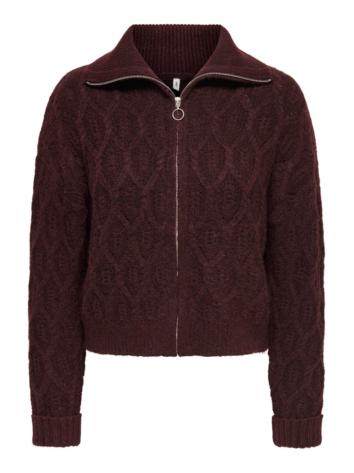 Only 15381489 Freja trui bordeaux