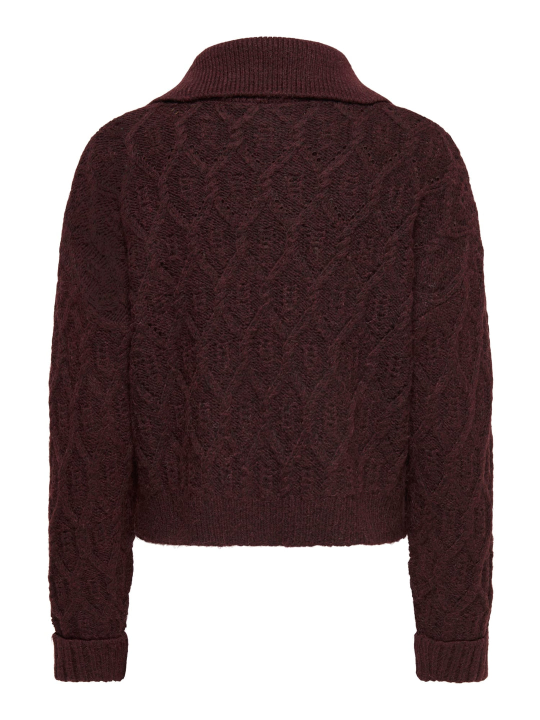 Only 15381489 Freja trui bordeaux