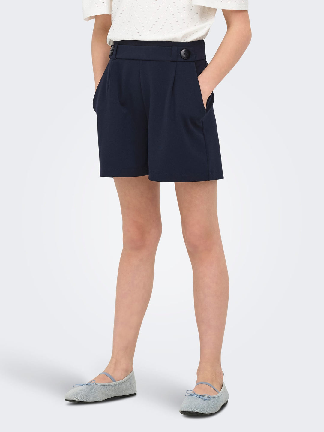 Kids Only Geggo shorts navy – meisjes